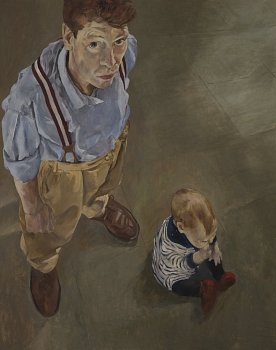 Self Portrait, Father and Son