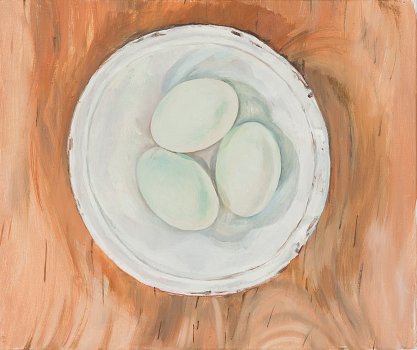 Duck Eggs on Astier de Vilatte R